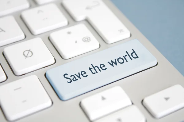 Salvar el mundo — Foto de Stock