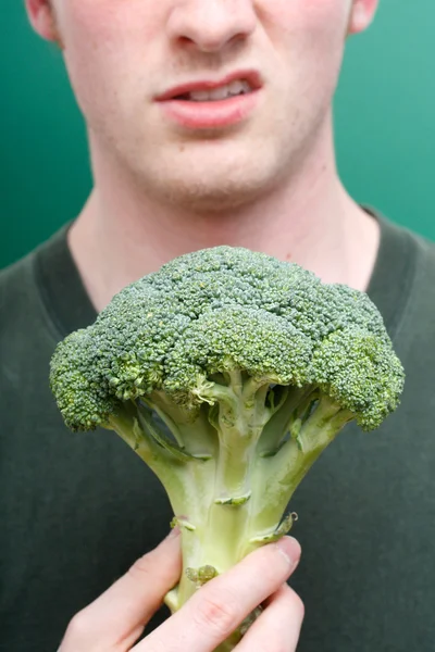Nechuť brokolice — Stock fotografie