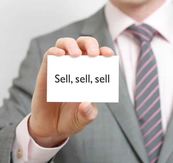 Sprzedam Sprzedam — Zdjęcie stockowe