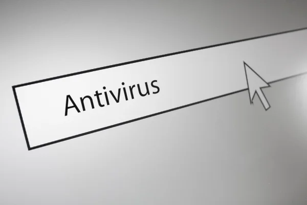 Antivírus — Fotografia de Stock