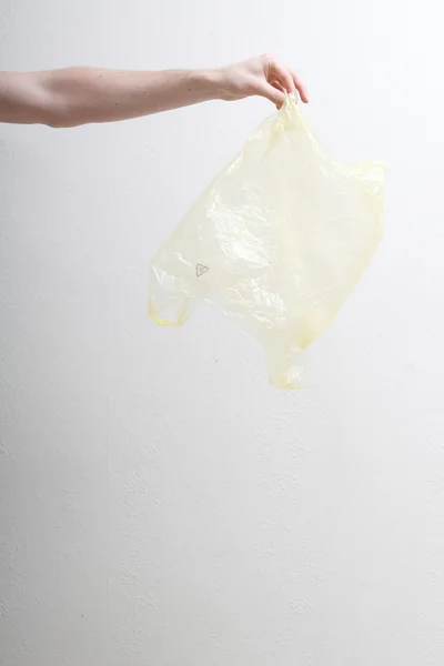 Пластиковый мешок — стоковое фото