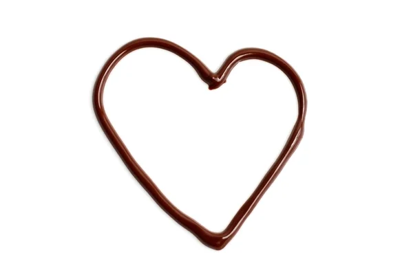 stock image Chocolate heart