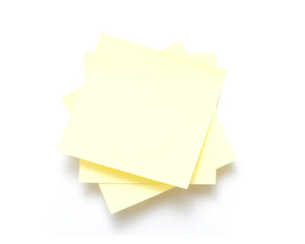 Sarı notlar — Stok fotoğraf