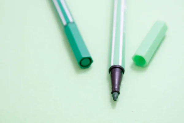 Zachte-tip pennen — Stockfoto