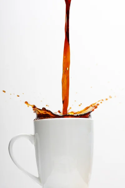 Kávé fröccsenés — Stock Fotó