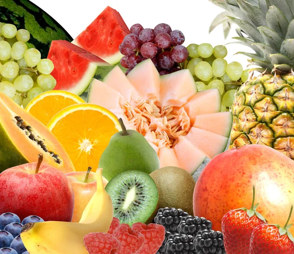 Uma seleção de frutas — Fotografia de Stock