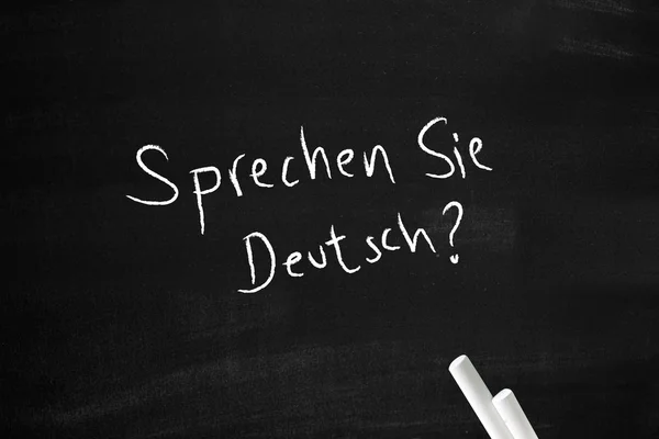 Sprechen Sie Deutsch terjedelme — Stock Fotó
