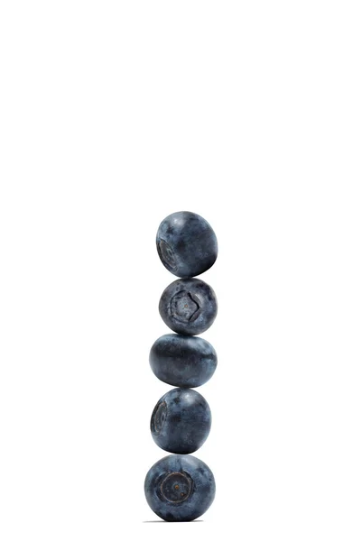 Blueberry stapel — Stockfoto