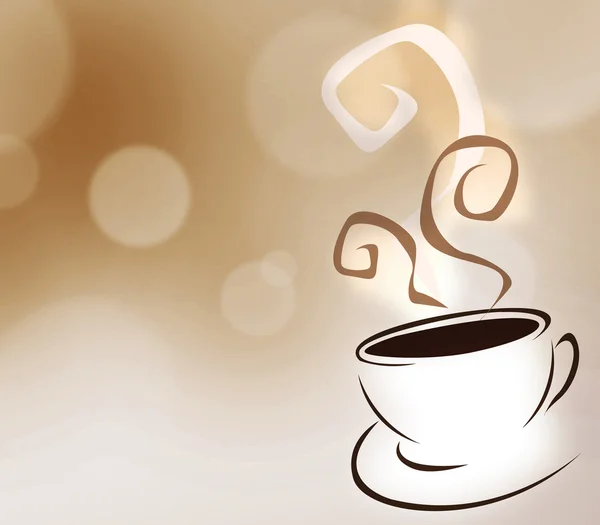 Kaffee-Illustration — Stockfoto