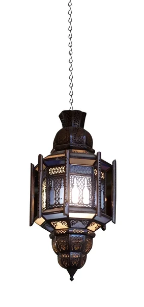 Марокканская лампа — стоковое фото