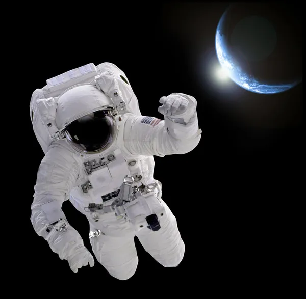 Astronaut in de ruimte — Stockfoto