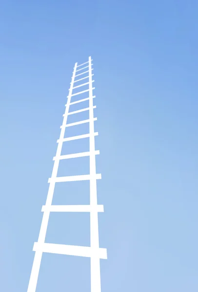 Verplaatsen op de ladder — Stockfoto