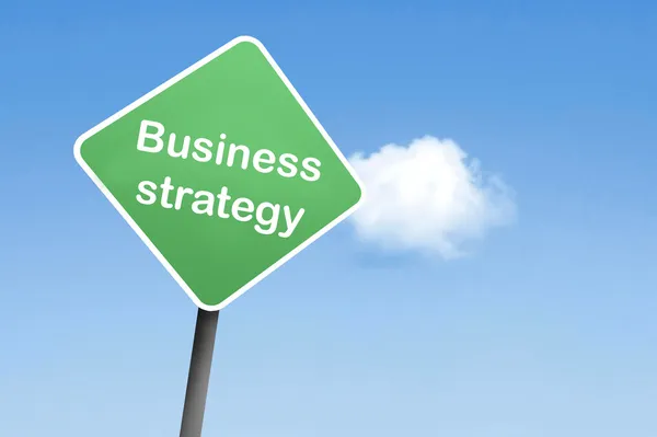 Estratégia empresarial — Fotografia de Stock