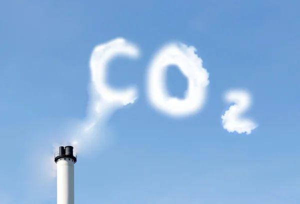 CO2-Emissionen — Stockfoto