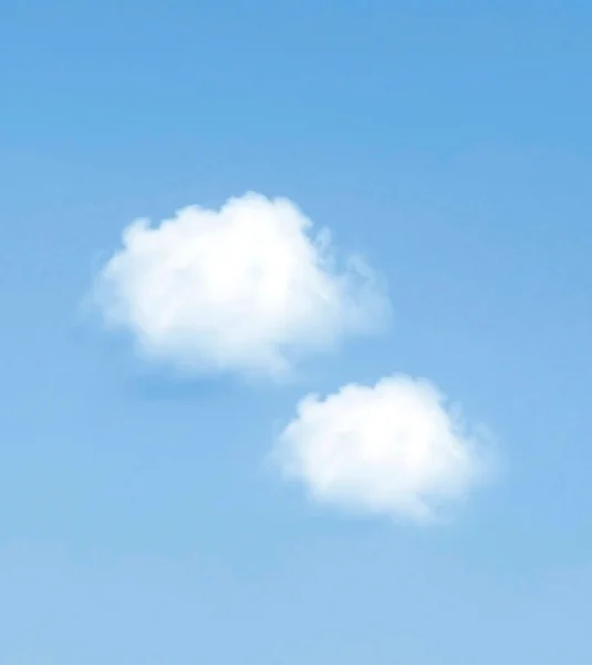 Σύννεφα και έναν μπλε ουρανό — Φωτογραφία Αρχείου