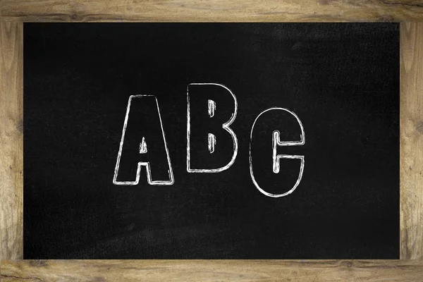 ABC bokstäver — Stockfoto