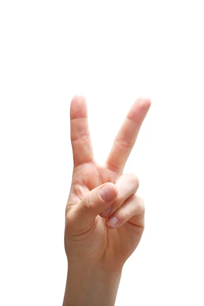 Peace sign — Stock Photo, Image