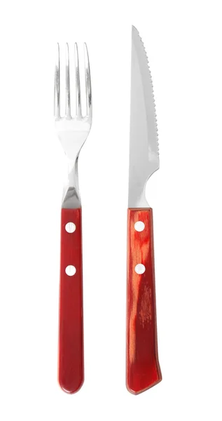 Widelec i nóż — Zdjęcie stockowe