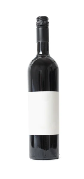 Stock image Red wine bottle