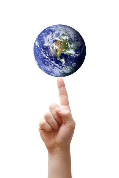 Balancing Earth — Stock Photo, Image