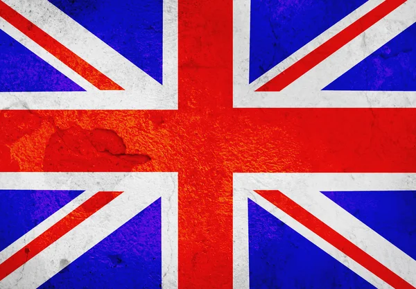 Antigua bandera del Reino Unido — Foto de Stock
