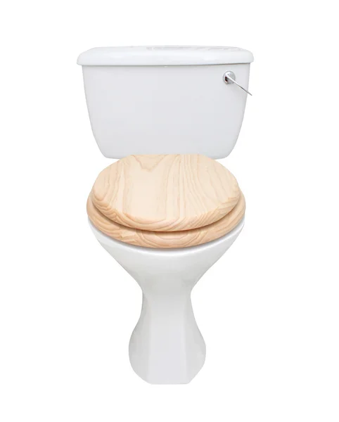 Toaleta izolovaných na bílém — Stock fotografie