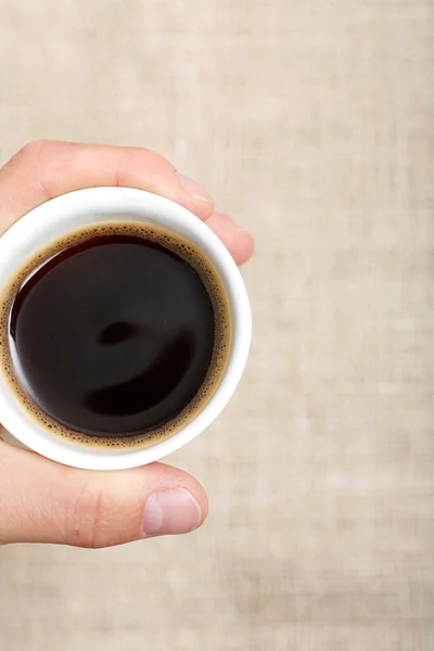 En kopp kaffe — Stockfoto