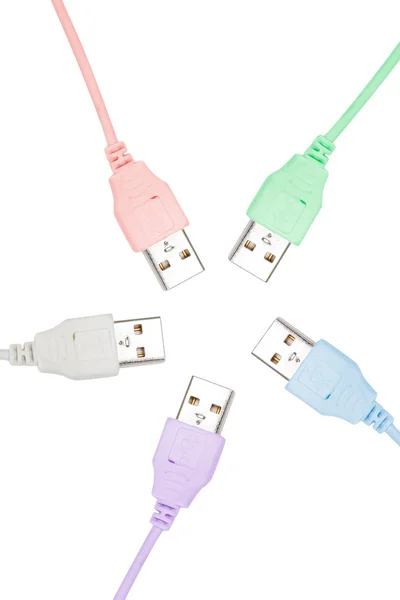Tapones USB — Foto de Stock