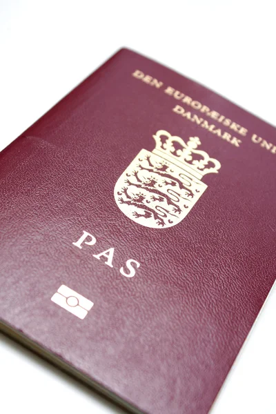 stock image Danish passport