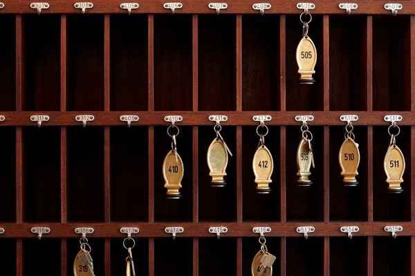 Hotel sleutels — Stockfoto