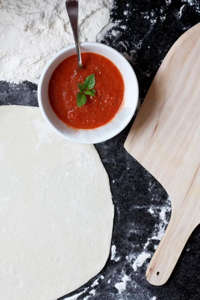Ingrediente pizza — Fotografie, imagine de stoc