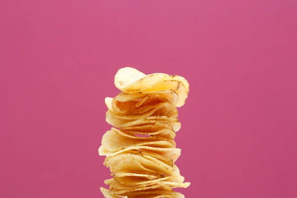 Stack of chips — Stock Photo, Image