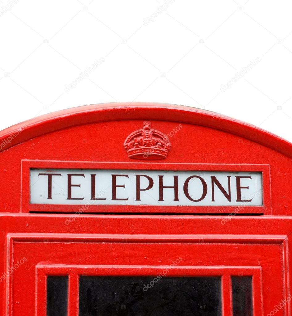 British telephone box