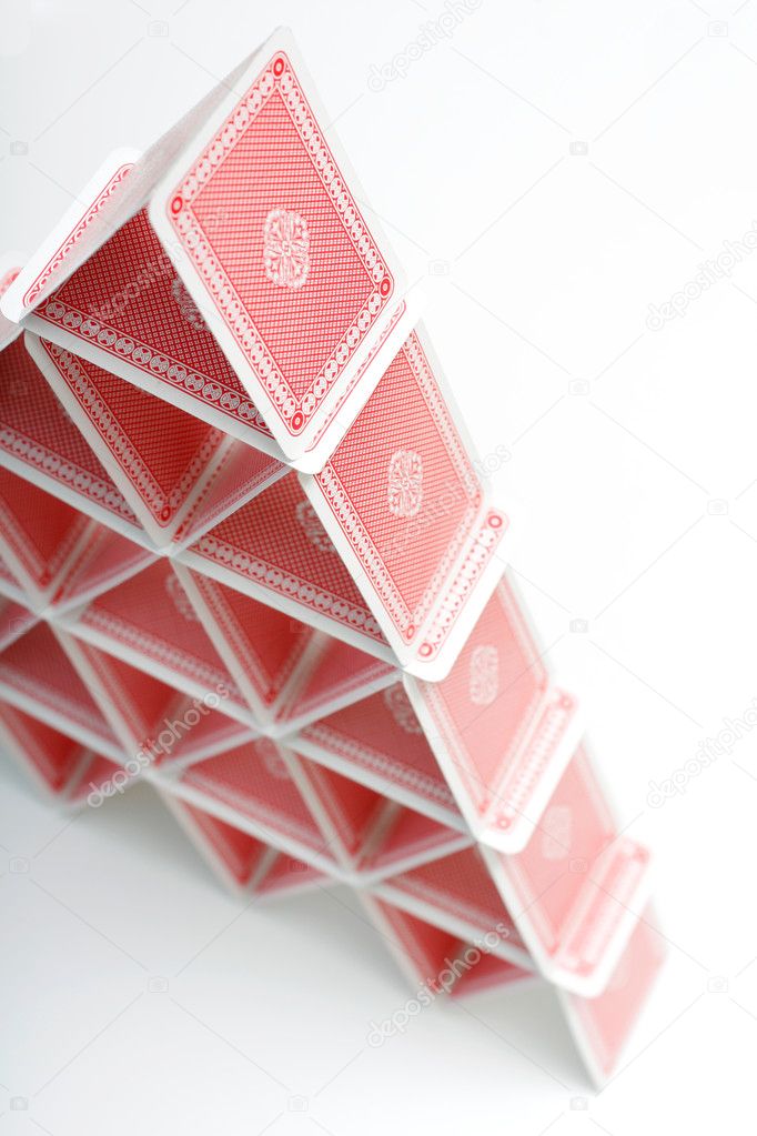 Card House — Stock Photo © leeser 5927798