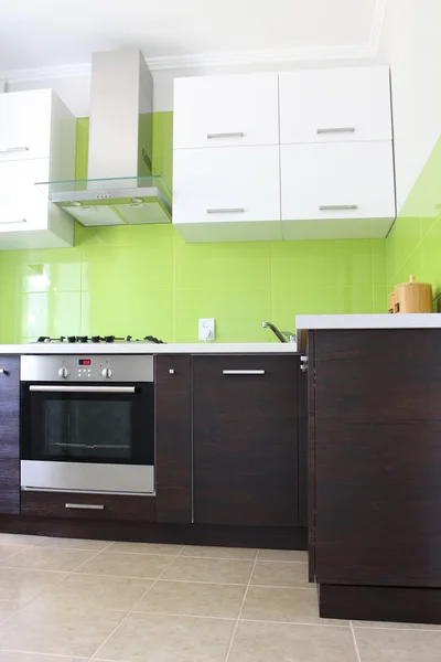 Moderne häusliche Küche — Stockfoto