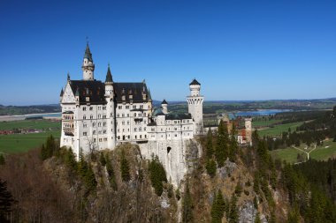 Palace Neuschwanstein, Bavaria, Germany clipart