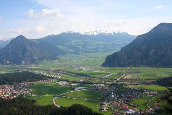 Široké údolí, Rakousko — Stock fotografie