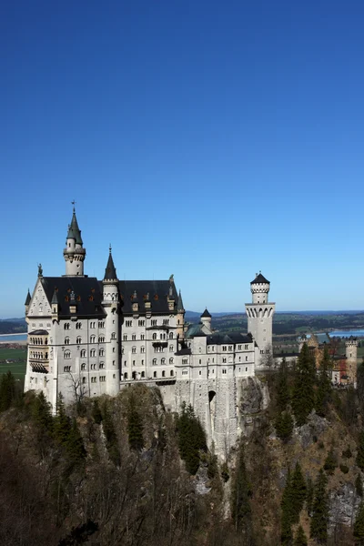 宮殿ノイシュヴァンシュタイン城、ババリア、ドイツ — ストック写真
