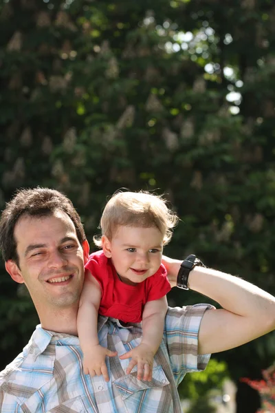 Papá y bebé —  Fotos de Stock