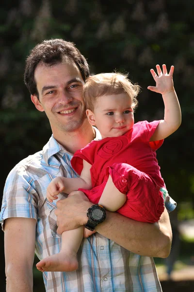 Papa i dziecko — Zdjęcie stockowe
