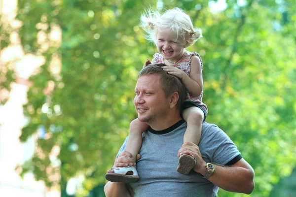 Papà e figlia — Foto Stock