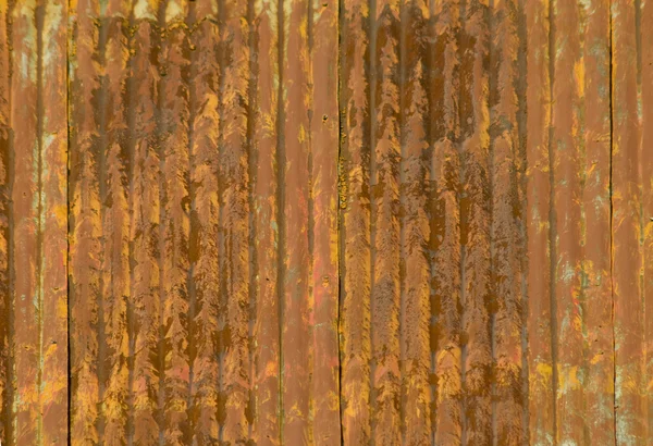 Rusty metalen dak gegolfd — Stockfoto