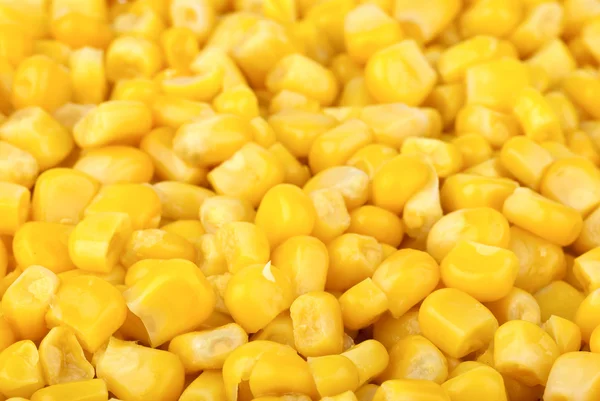 Jedzenie: przygotowany ziarna kukurydzy — Zdjęcie stockowe