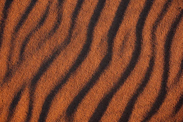 Vzory písku — Stock fotografie