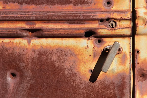 Puerta oxidada — Foto de Stock