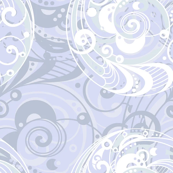 Nahtlose abstrakte helle Hintergrund mit Spiralen — Stockvektor