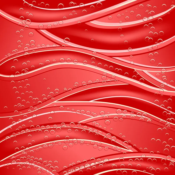 Fond vectoriel avec bulles roses — Image vectorielle