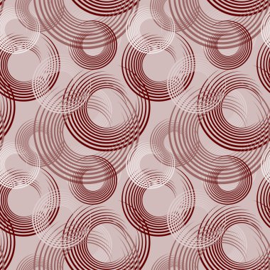 vector semi-circles background, seamless clipart