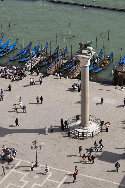 Vista aérea de la ciudad de Venecia — Foto de Stock
