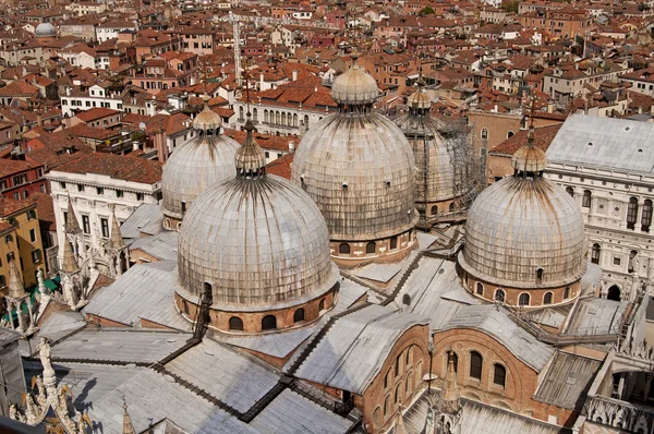 Venedik şehrinin havadan görünümü — Stok fotoğraf